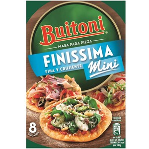 BUITONI Bases minipizzas 8 x 1 por envase