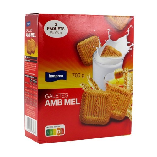 BONPREU Galetes amb mel
