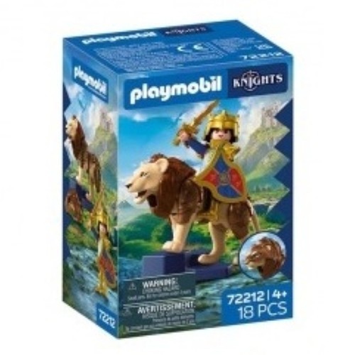 PLAYMOBIL Figura lleó caballer daurat