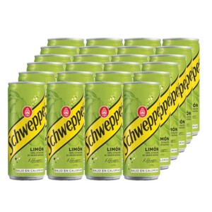SCHWEPPES LLIM. Refresco de limón 24x33 cl en lata 24 x 0.33L