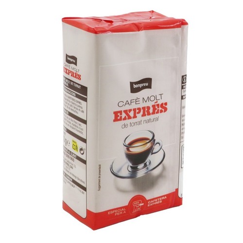 BONPREU Cafè molt exprés de torrat natural