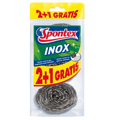 SPONTEX Fregalls inox