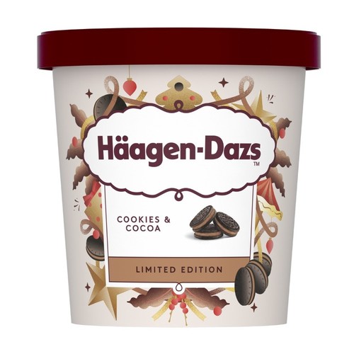 HAAGEN-DAZS Gelat de cookies & cocoa