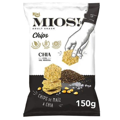 MÍOS! RISI Xips de blat de moro i xia