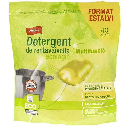 BONPREU Detergente líquido en cápsulas de 32 dosis