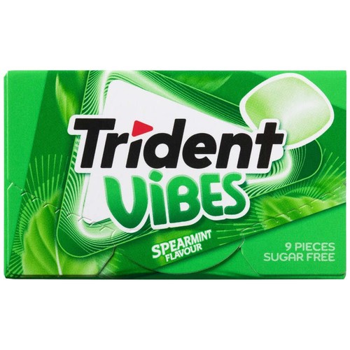 TRIDENT Xiclets d'herba bona sense sucre