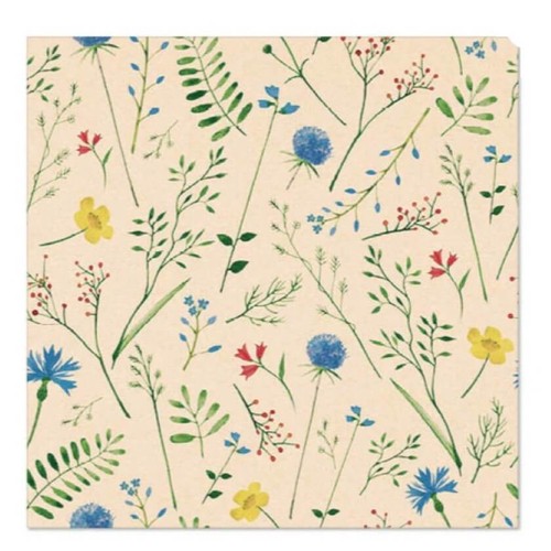 PAPSTAR Tovallons floral Papstar 33x33cm
