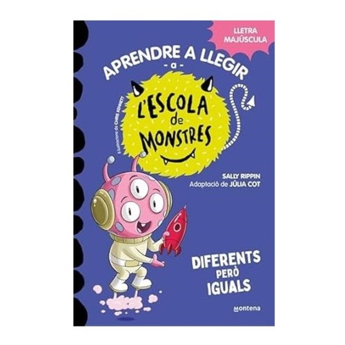 ED. MONTENA Llibre Aprendre a llegir a l'escola dels monstres