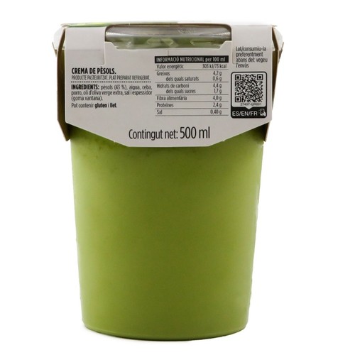 TERRA I TAST Crema de pèsols