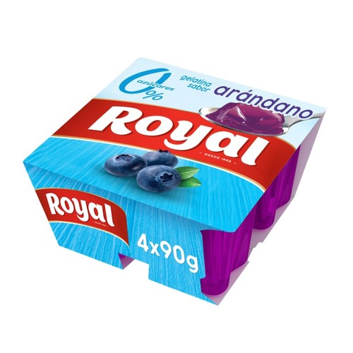 ROYAL Gelatina gust nabius 0% sucres