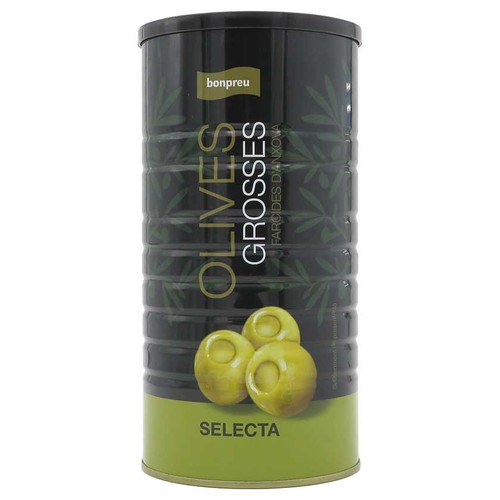 BONPREU Olives grosses farcides d'anxova