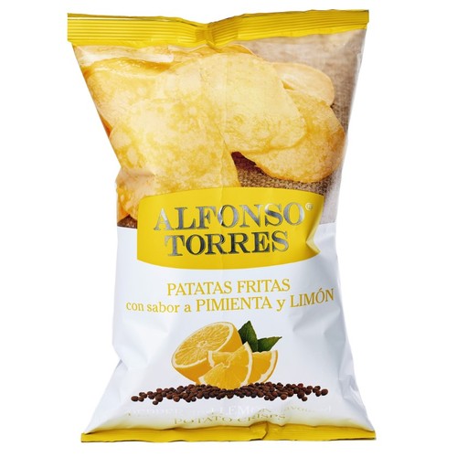 TORRES Patates fregides amb gust de llimona i pebre Km0