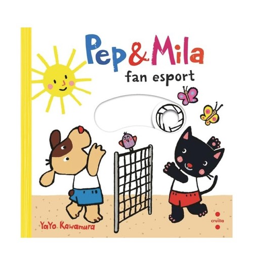 ED. CRUÏLLA Llibre Pep & Mila fan esport.