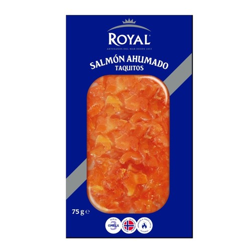 ROYAL Taquets de salmó fumat