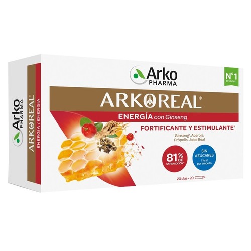 ARKOPHARMA Gelea reial amb gingseng sense sucre Arkorea