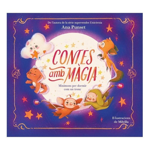 ED. BEASCOA Llibre Contes amb magia: Minimóns per dormir com troncs