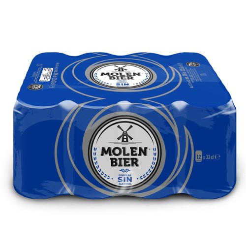 MOLEN BIER Cervesa sense alcohol  12 x 33 cl llauna