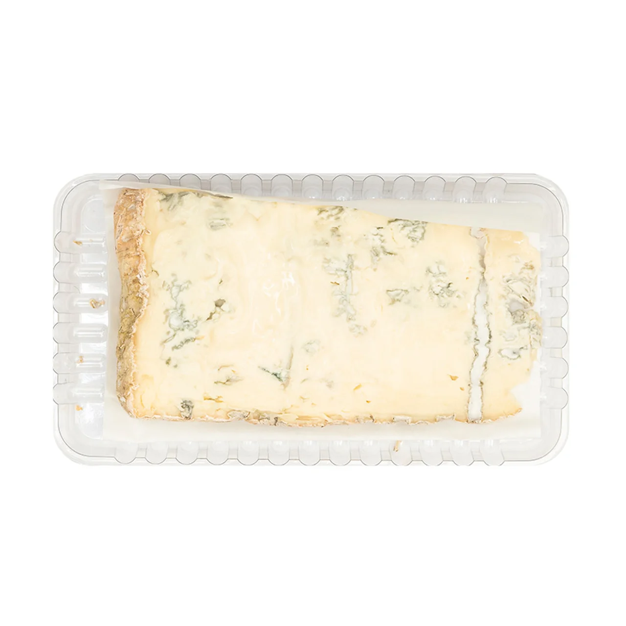 Queso gorgonzola servido en tarrina