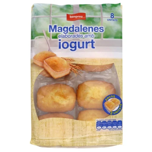 BONPREU Magdalenas estilo tradicionales