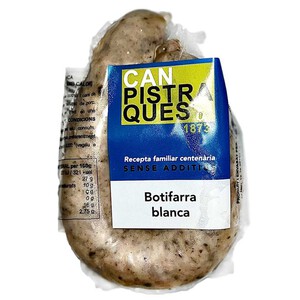 Imagen de CAN PISTRAQUES Botifarra blanca collar Km0