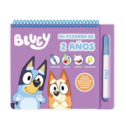 BLUEY Quadern pissarra 2 anys