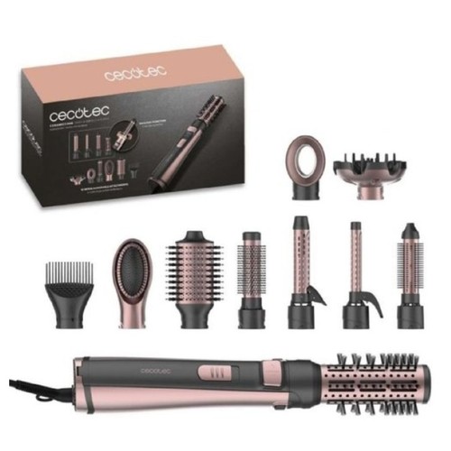 CECOTEC Raspall d'aire modelador negre i rosa