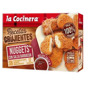 LA COCINERA Nuggets amb salsa barbacoa
