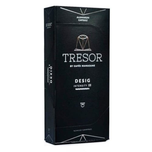 TRESOR Càpsules de cafè Desig Km0