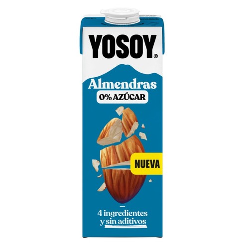 YOSOY Beguda ametlla 0% sucres en cartró