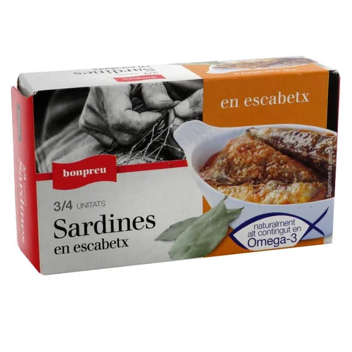 BONPREU Sardinas en aceite de oliva