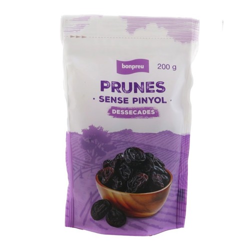 BONPREU Prunes sense pinyol dessecades