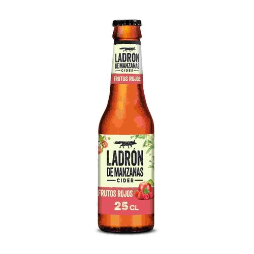 LADRÓN DE MANZANAS Sidra de poma i fruites vermelles
