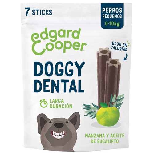 EDGARD & COOPER Snack dental de poma i eucaliptos per a gos petit
