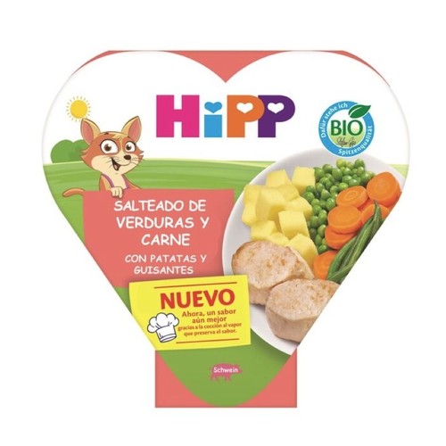 HIPP Saltejat de verdures i carn ecològic