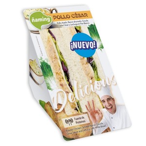 Imagen de ÑAMING Sandvitx de pollastre cèsar Delicious