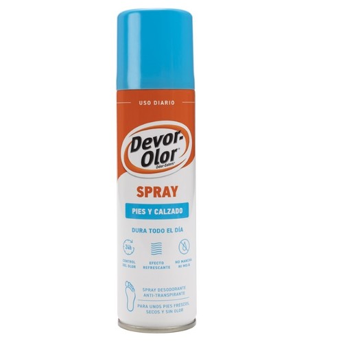 DEVOR OLOR Esprai desodorant peus