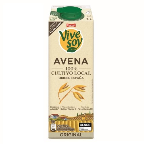 VIVE SOY Beguda de civada en cartró