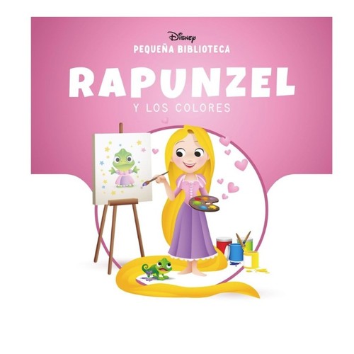 ED. DISNEY Llibre Pequeña Biblioteca Disney. Rapunzel y los colores