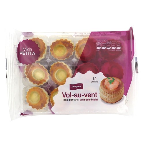 BONPREU Vol au vent mida petita