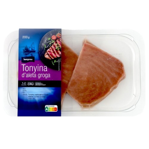 BONPREU Tonyina d'aleta groga