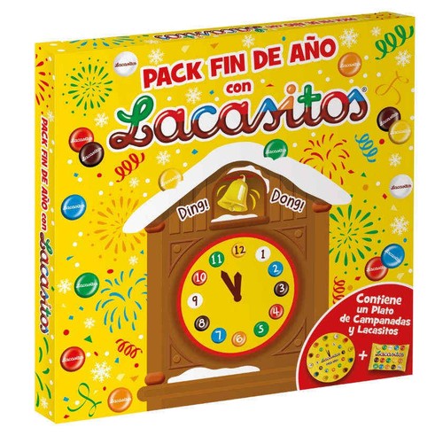 LACASITOS Pack per a campanades de xocolata amb llet