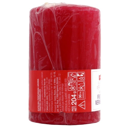 BONPREU Espelma perfumada aroma fruites vermelles