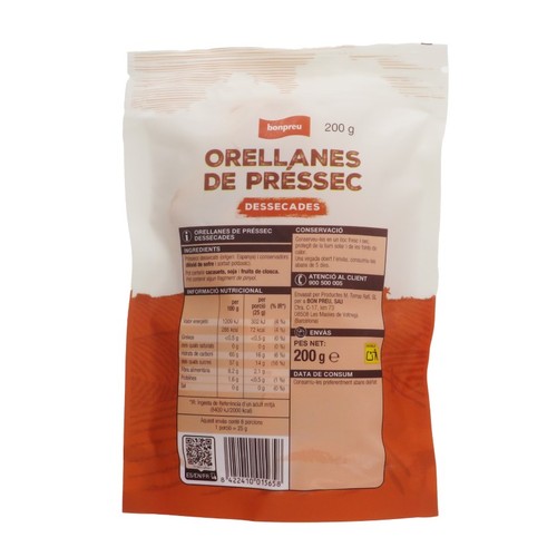 BONPREU Orellanes de préssec dessecades
