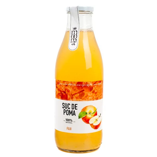 Zumo de manzana granny Km0 en botella