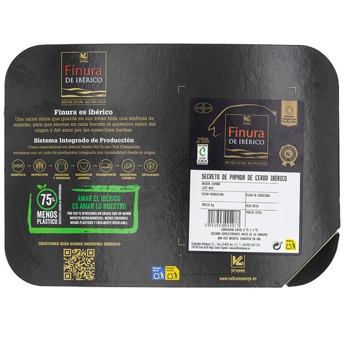 FINURA DE IBÉRICO Secret de papada de porc Ibèric