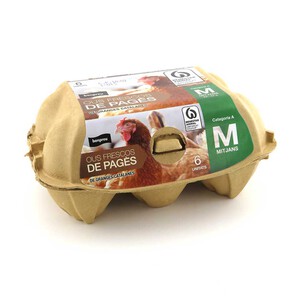 BONPREU Ous de pagès classe M