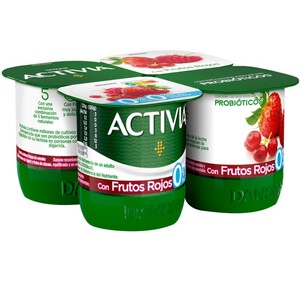 ACTIVIA Iogurt amb fruites vermelles
