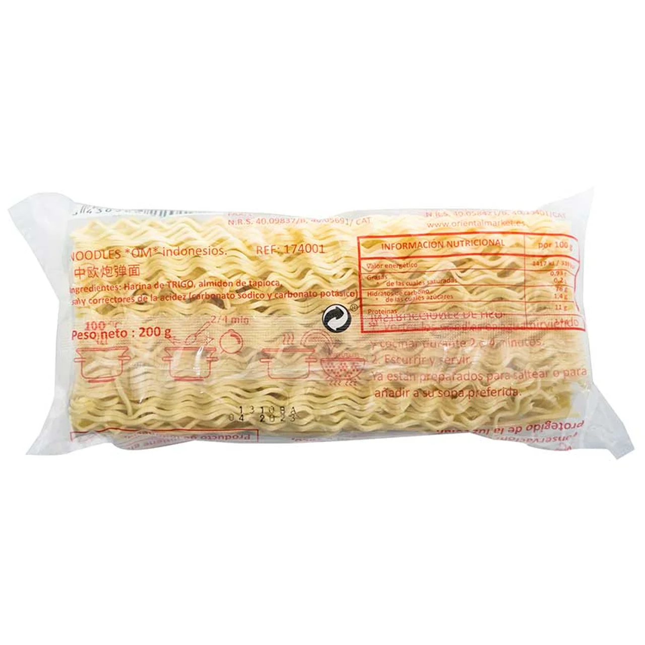 Noodles indonesios