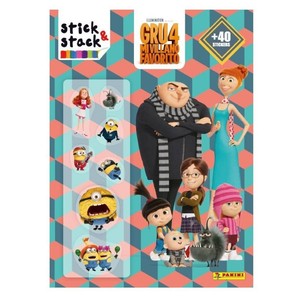 Imagen de ED. PANINI BOOKS Llibre Stick&Stack Gru 4 Mi Villano Favorito