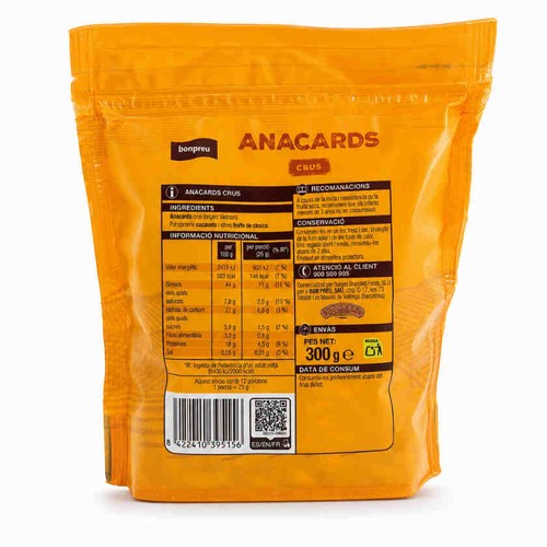 BONPREU Anacards crus
